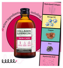 Load image into Gallery viewer, Collagen superdose skin care ingredients in picture