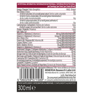 Gold Collagen MULTIDOSE 40+ nutritional information details