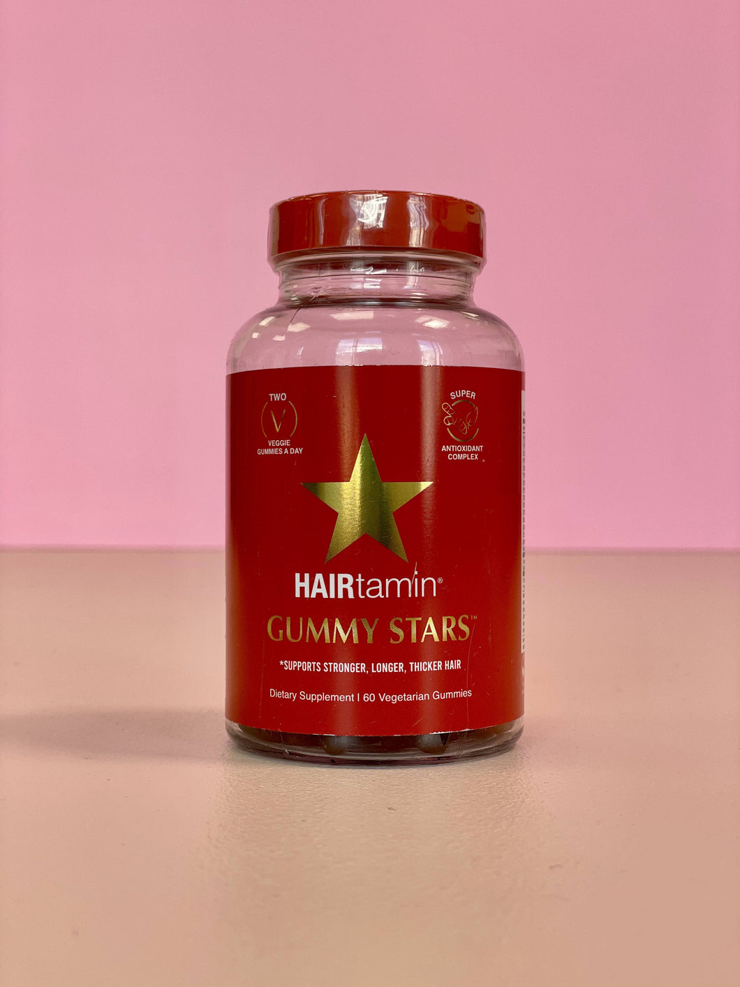 HAIRtamin - GUMMY STARS - Hair vitamin front