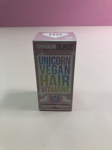 Hairburst - Unicorn Vegan hair vitamins - Top