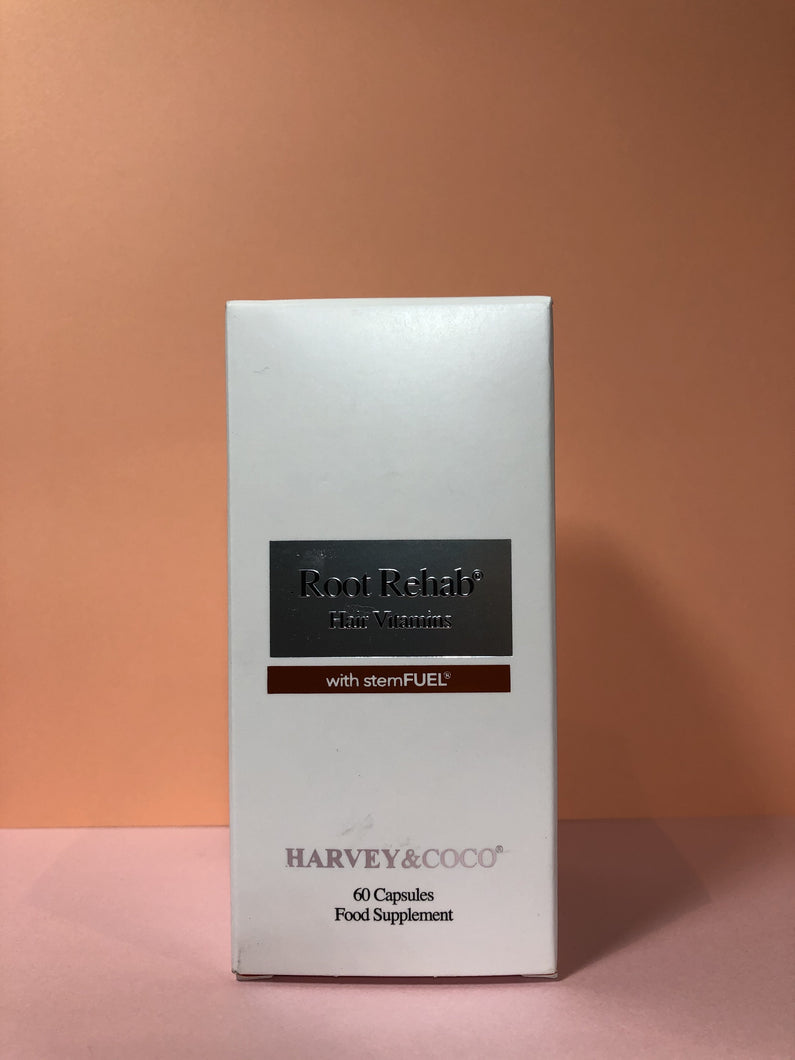 Harvey & Coco - Root Rehab Hair Vitamins - box