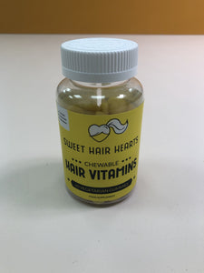 Sweet Hair Hearts - Chewable Hair Vitamins